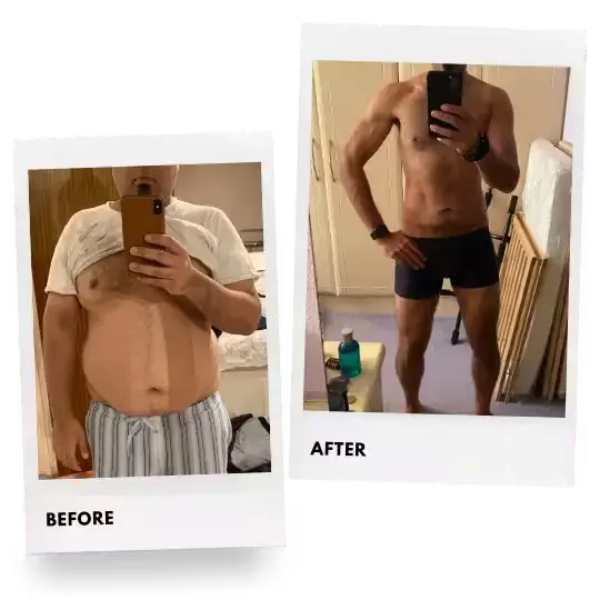 Jinal's before and after weight loss pictures