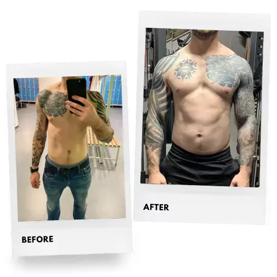 Nathan's before and after weight loss pictures