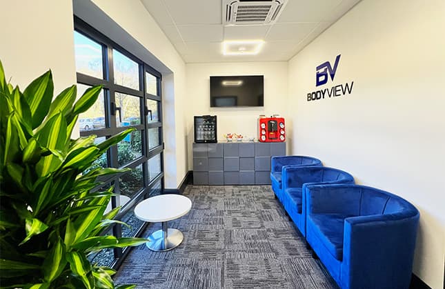 Our reception room at BodyView